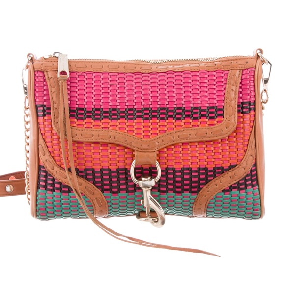 Rebecca Minkoff Handbags - REBECCA MINKOFF MAC BOHO WOVEN CROSSBODY